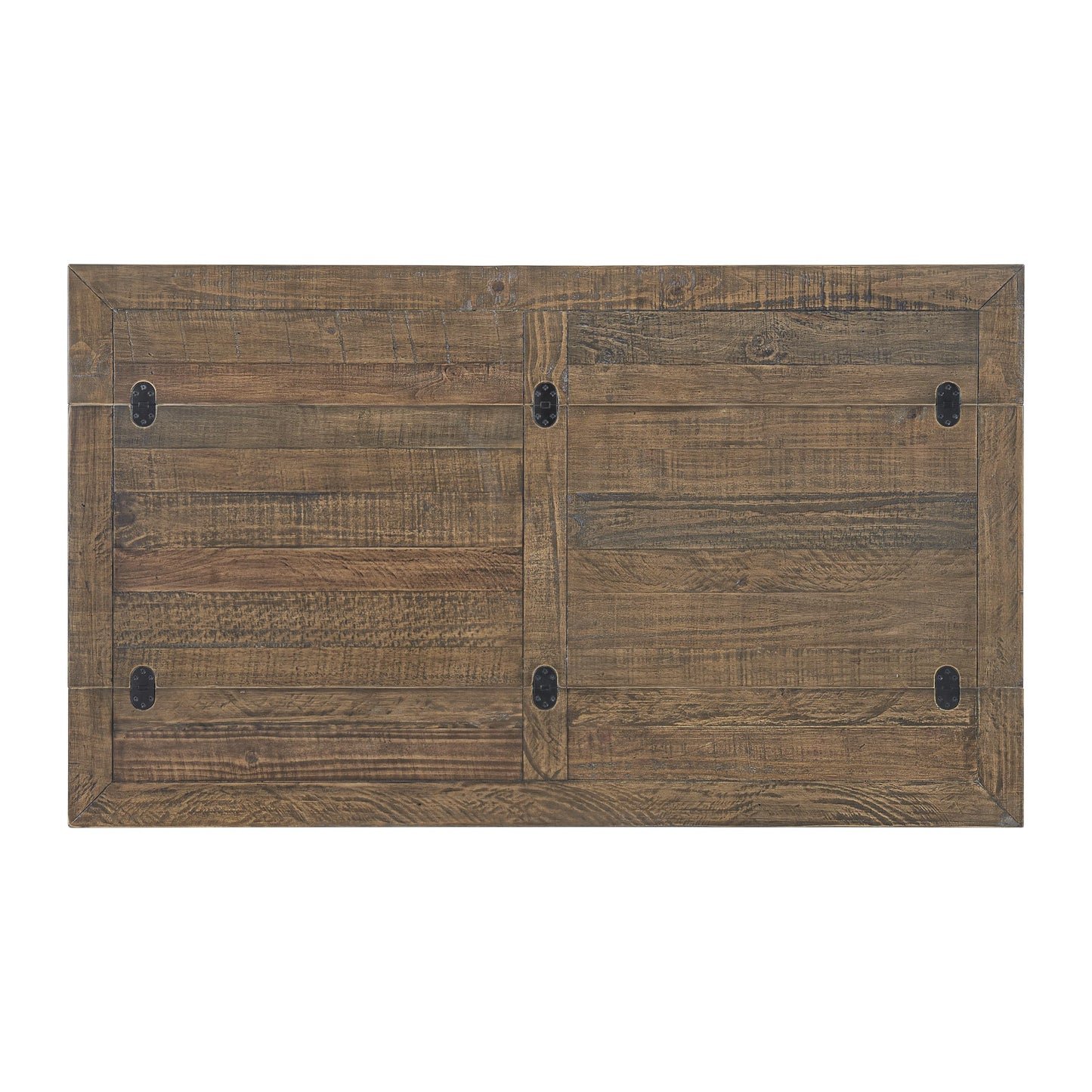 Martin Svensson Napa Flip Top Console Dining Table - Extendable Drop Leaf Solid Pine